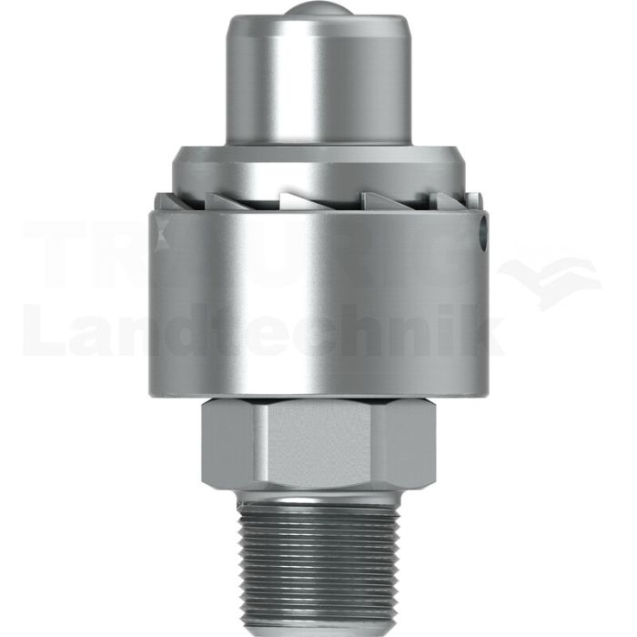 Stecker Sicherheitsverzahnung AG 1/4"NPT