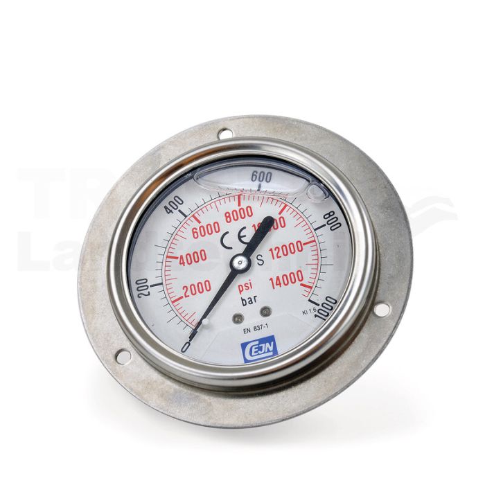 Manometer 63 mm; 1000 bar; G 1/4" Manometer 63 mm; 1000 bar; G 1/4"