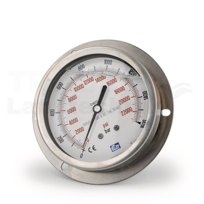 Manometer 100 mm; 1600 bar; G 1/2"