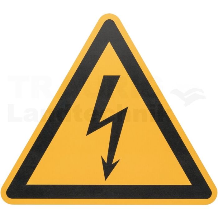 Warnschild Hybrid