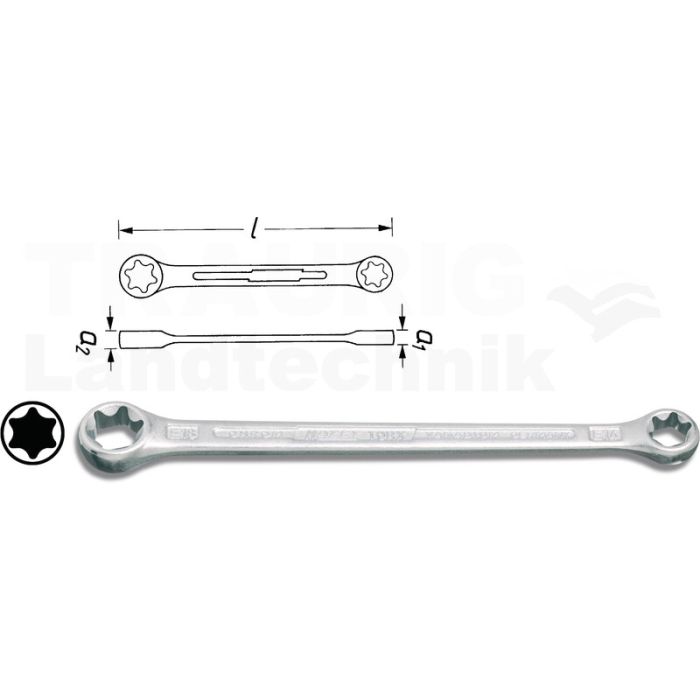 TORX® Doppelringschlüssel