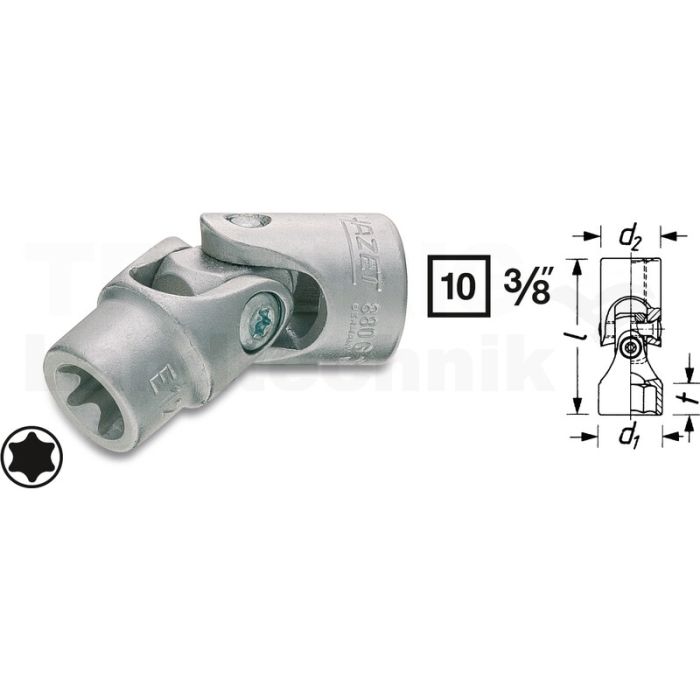 TORX® Gelenksteckschlüssel-Einsatz