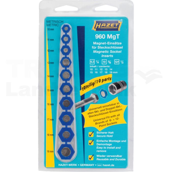Magnet-Einsätze für Steckschlüssel