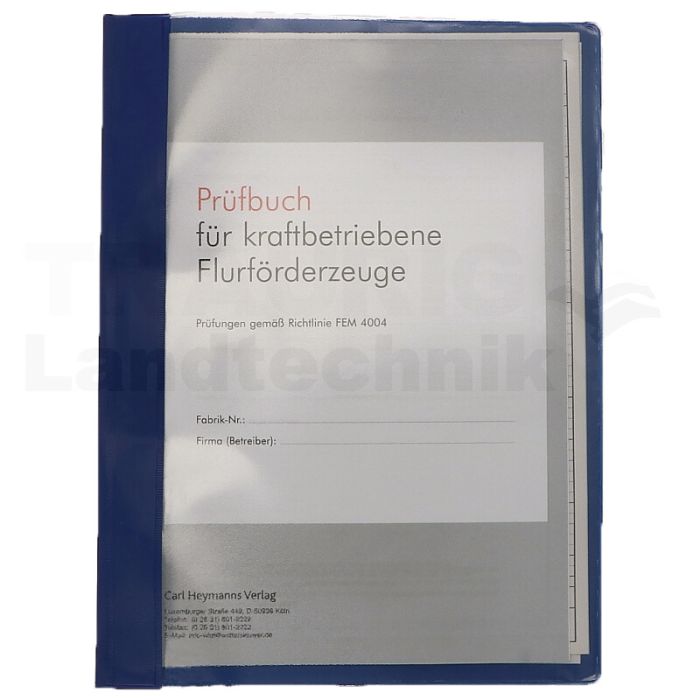 FEM 4.004 Prüfbuch (UVV)