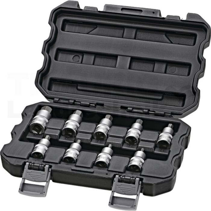 1/2" Bit-Stecknuss-Satz, Innensechskant