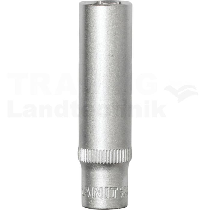 1/4" Sechskant-Stecknuss, lang, 9 mm