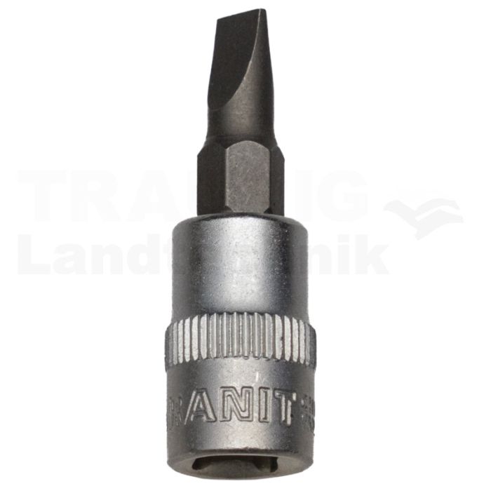 1/4" Bit-Stecknuss Schlitz, 5,5 mm