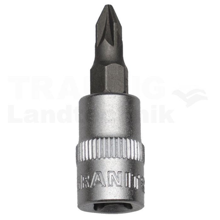 1/4" Bit-Stecknuss, PZ1 1/4" Bit-Stecknuss, PZ1