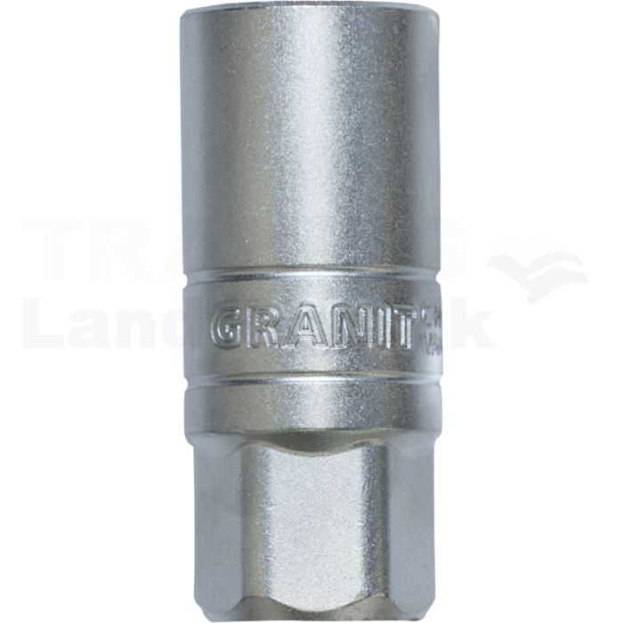 1/2" Stecknuss für Zündkerzen, 21 mm