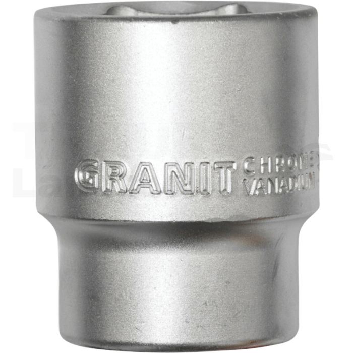 3/4" Sechskant-Stecknuss, kurz, 50 mm