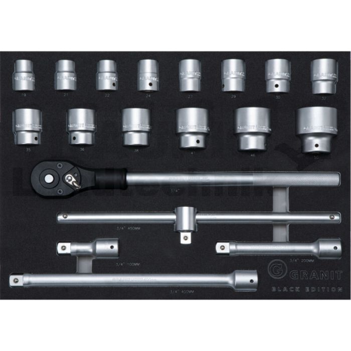 Einlagen-Set Steckschlüssel, metrisch