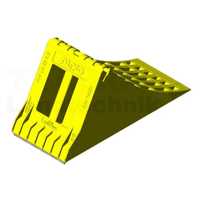 U-Keil G53 gelb mit Metallschiene