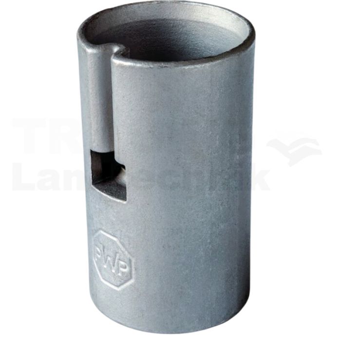 Adapter unten f.27mm Spannr. m. Schlitz