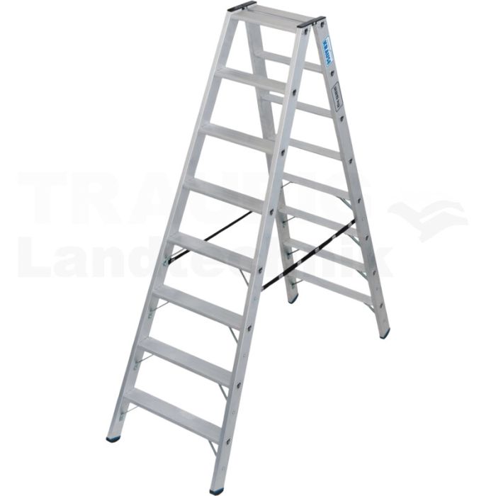 Doppelleiter 2x8 Stufen 225kg Doppelleiter 2x8 Stufen 225kg