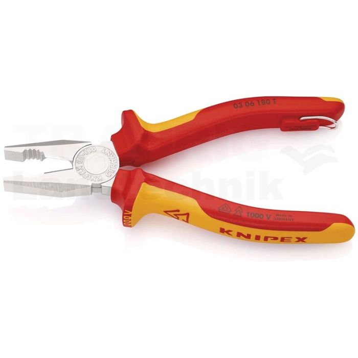 KNIPEX Kombizange mit Befestigungsöse