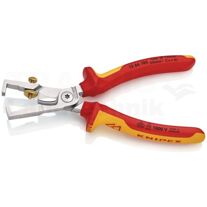 KNIPEX Kabelschere mit Abisolierfunktion