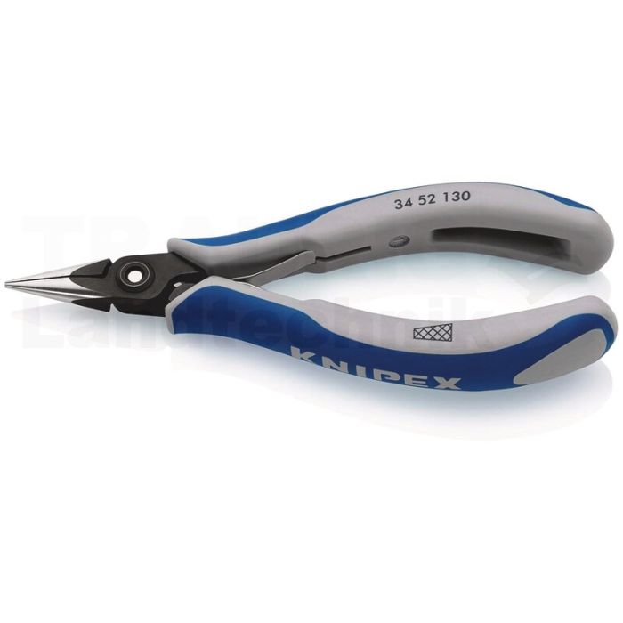 KNIPEX Praez.-Elektronikzange,flachrund