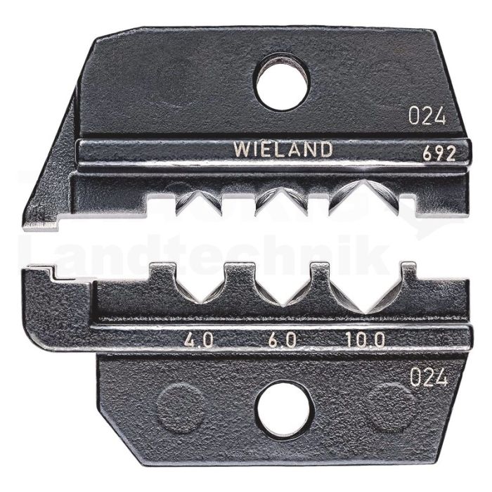 Crimpeinsatz f. Solar "Wieland" 4-10 mm Crimpeinsatz f. Solar "Wieland" 4-10 mm