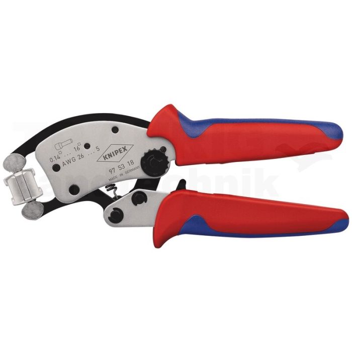 KNIPEX Twistor16, für Aderendhülsen 