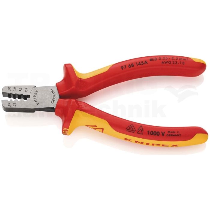 KNIPEX Crimpzange fuer Aderendhuelsen