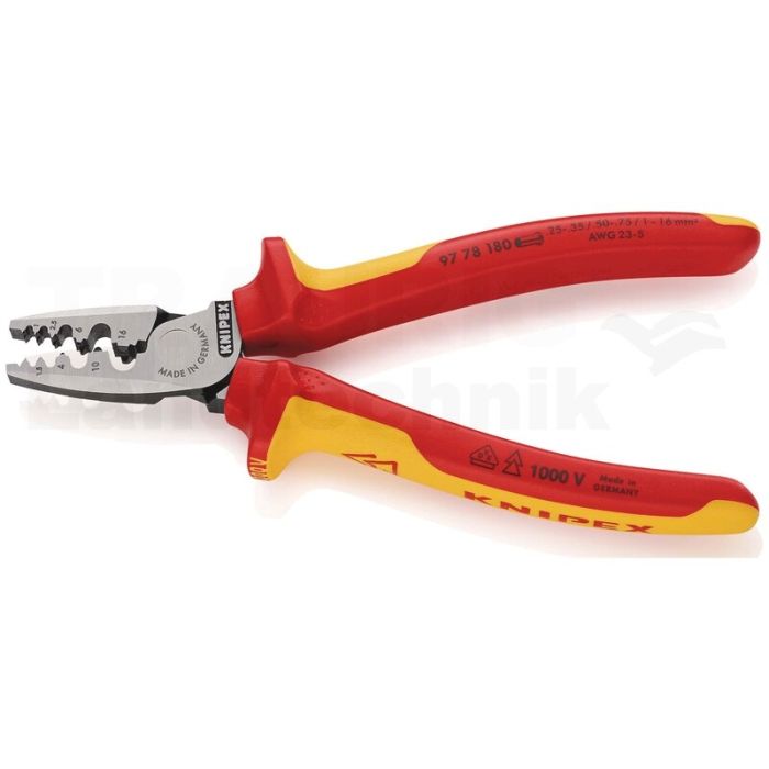 KNIPEX Crimpzange fuer Aderendhuelsen