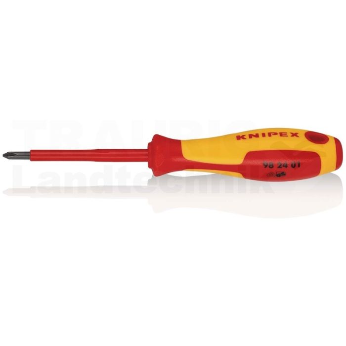 KNIPEX Kreuzschlitz-Schraubendreher