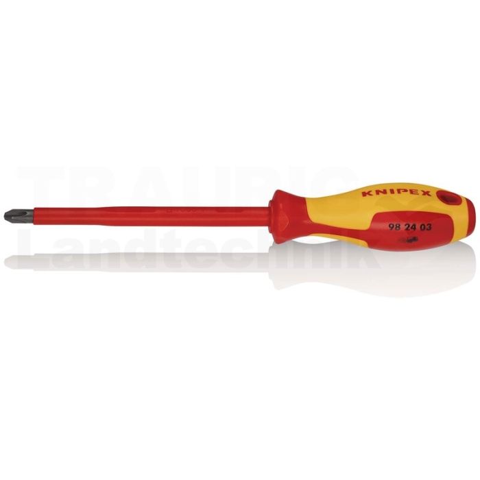 KNIPEX Kreuzschlitz-Schraubendreher