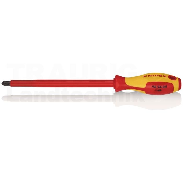 KNIPEX Kreuzschlitz-Schraubendreher