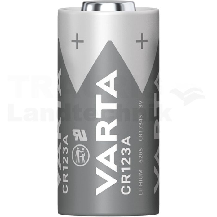 Cylindrical CR123A