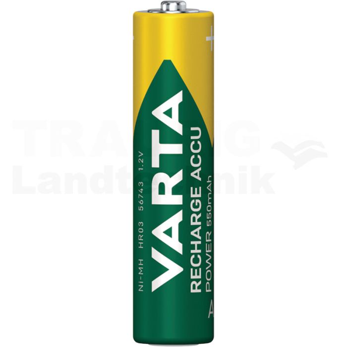 VPE4 Recharge Accu Power AAA 550mAh