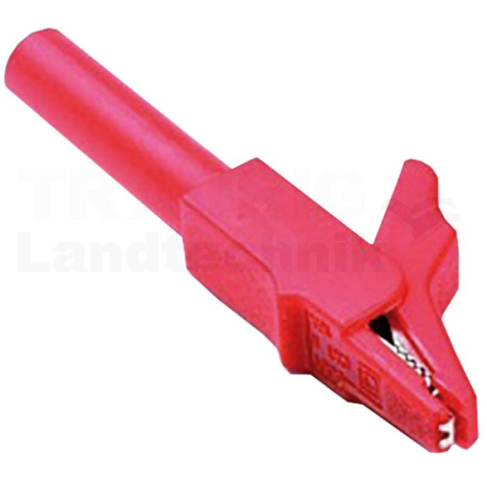 Kleine Krokodilklemme (rot)