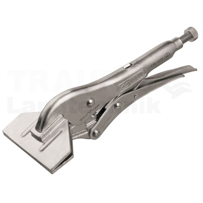 Breitmaul-Flachbacken-Gripzange, 205mm