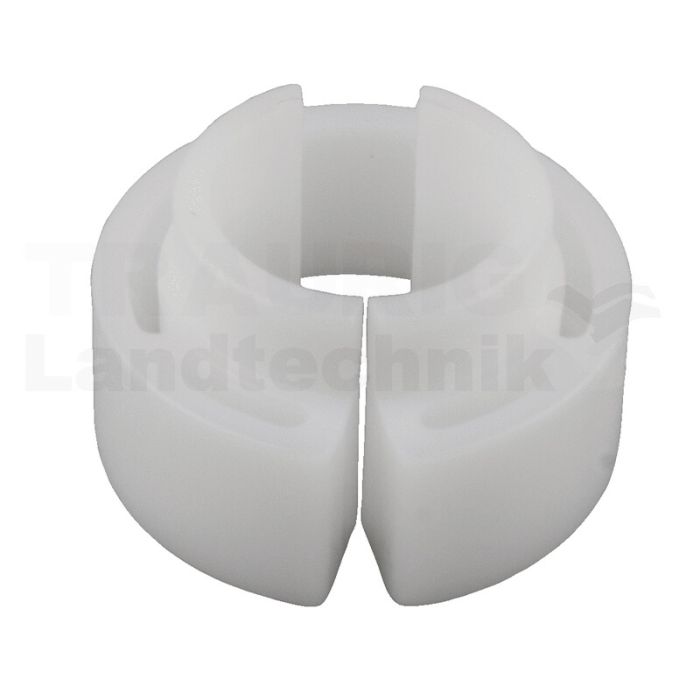 Entrieglungsclip Kunststoff weiß, 3/4"