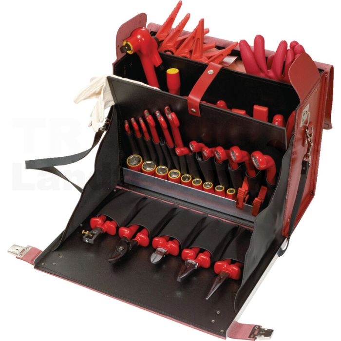 Profi Elektriker-Werkzeugkoffer, 53-tlg.