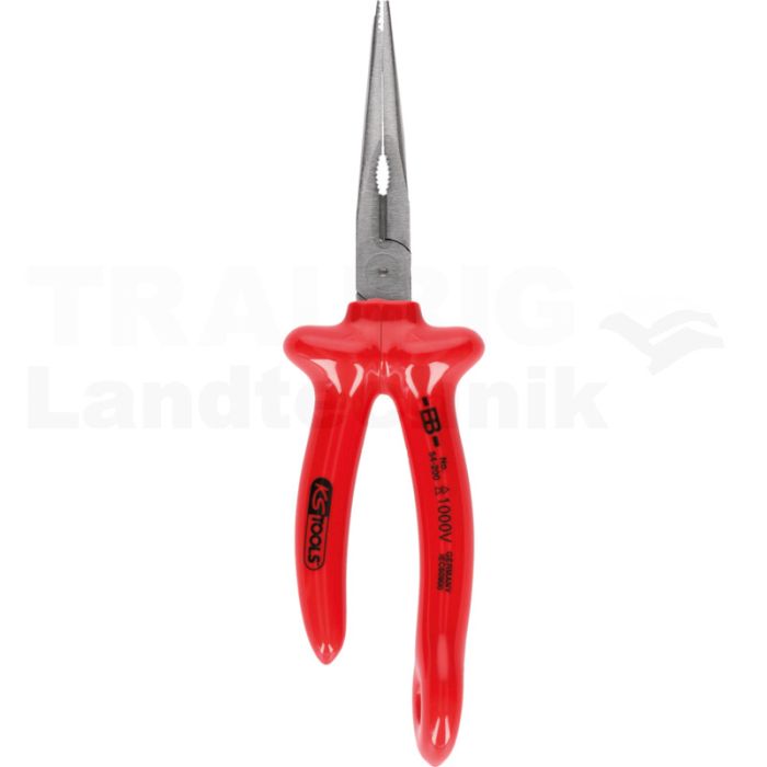 Flachrundzange 1000V mit Siche, 117.2203
