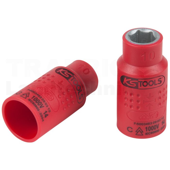 3/8" Isolierte Stecknuss, 11mm 3/8" Isolierte Stecknuss, 11mm