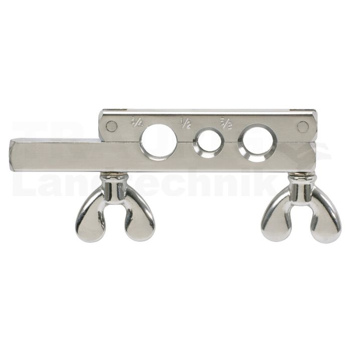 Bördelleiste für 122.1100, 1/2"-5/8"-3/4" Bördelleiste für 122.1100, 1/2"-5/8"-3/4"