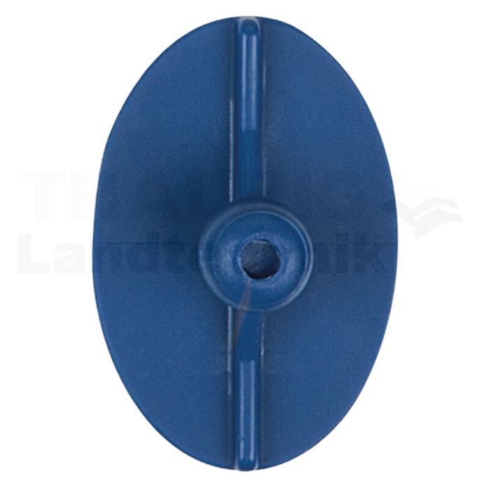 Klebe-/ Zugadapter oval /formbar 48x33mm