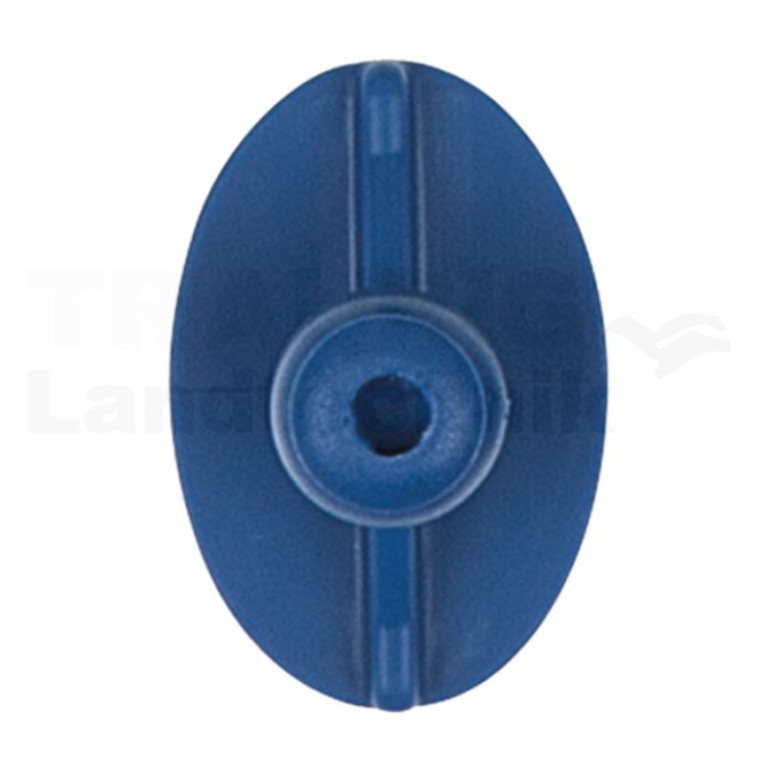 Klebe-/ Zugadapter oval /formbar 33x17mm