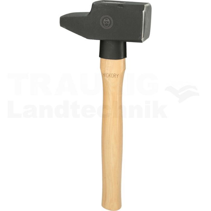 Schlosserhammer, Esche-Stiel, französische Form, 2