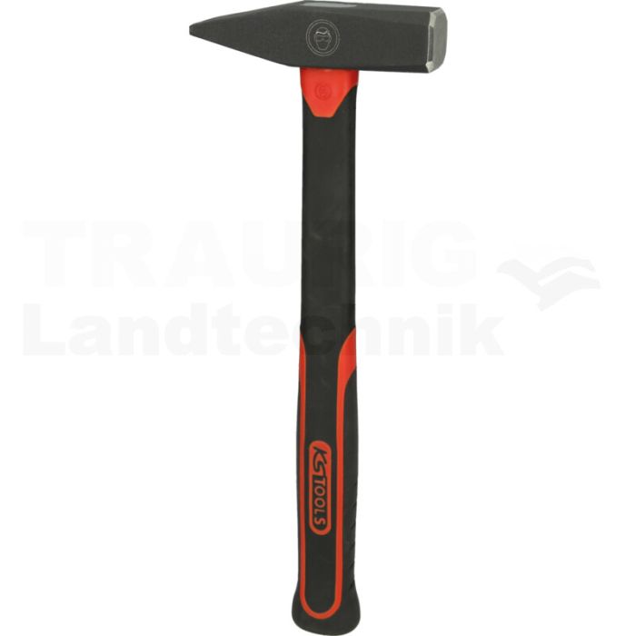 Schlosserhammer mit Fiberglasstiel, 400g