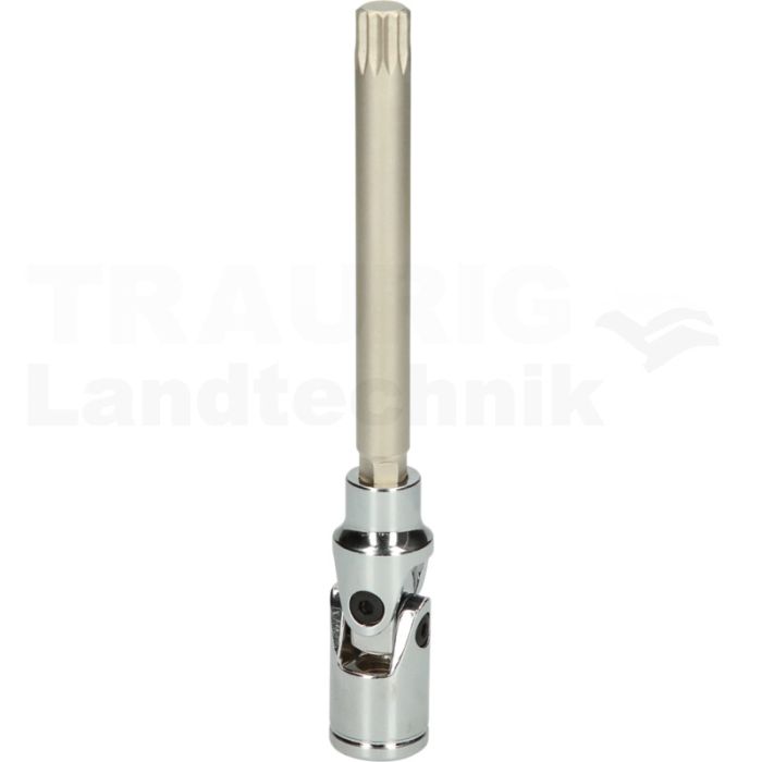 3/8" Antriebswellen-Bit-Stecknuss mit Gelenk für V