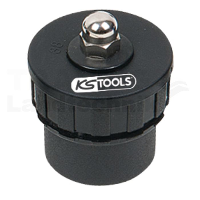 Bajonett-Gegenstopfen-Adapter, Ø 38 mm