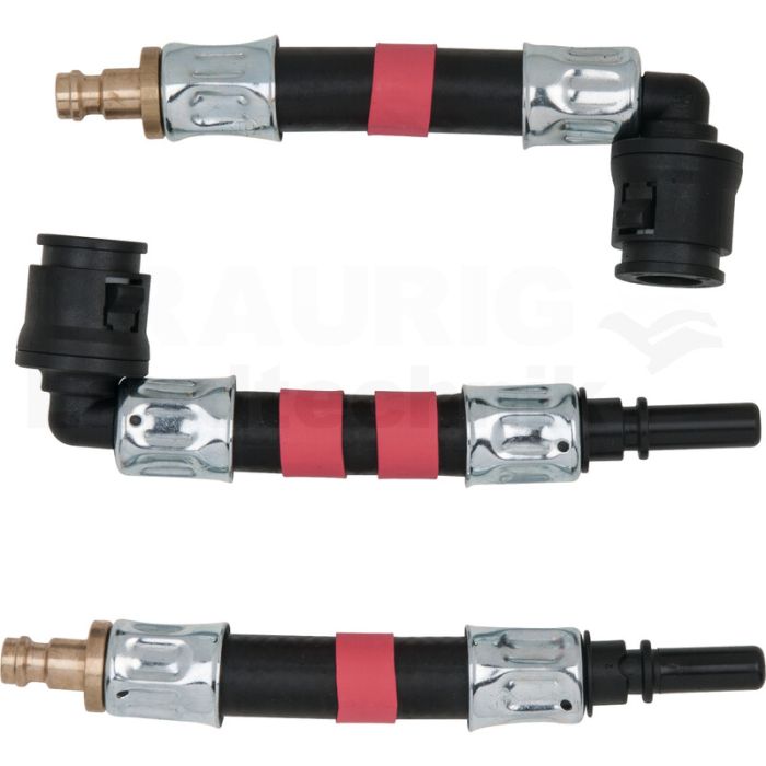 Adapter-Satz 3-tlg. SAE 8 x 20 mm (rot)