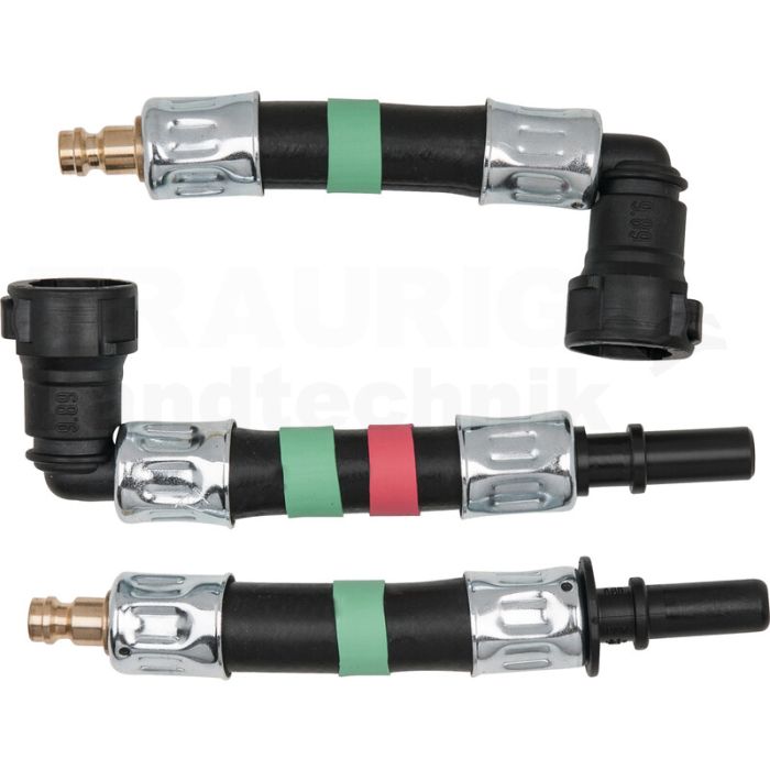 Adapter-Satz 3-tlg. SAE 10 x 20 mm (grün)
