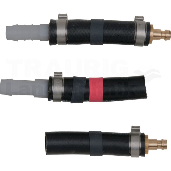 Adapter-Satz 3-tlg. Ø12,0 mm (schwarz)