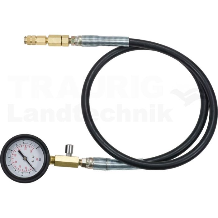 Manometer mit Schlauch, 10 bar