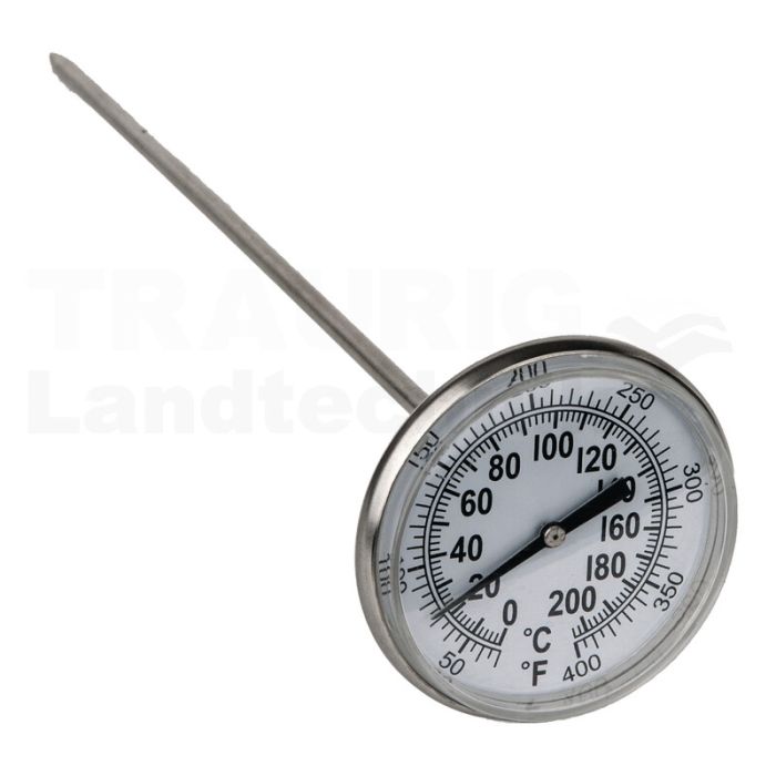 Thermometer, 0-220°C / 0-400°F, L =210mm