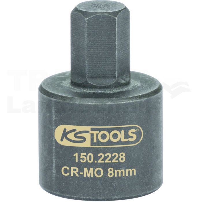 3/8" Bremssattel-Stecknuss, 8mm