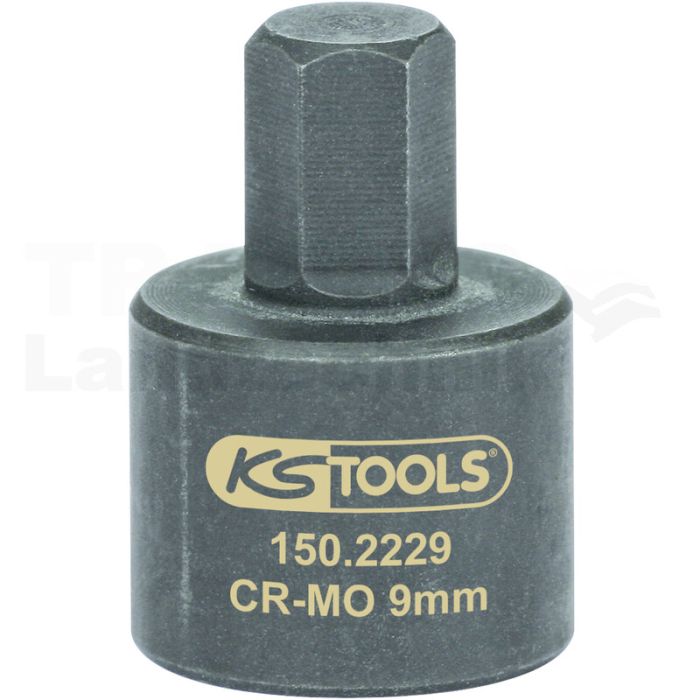 3/8" Bremssattel-Stecknuss, 9mm